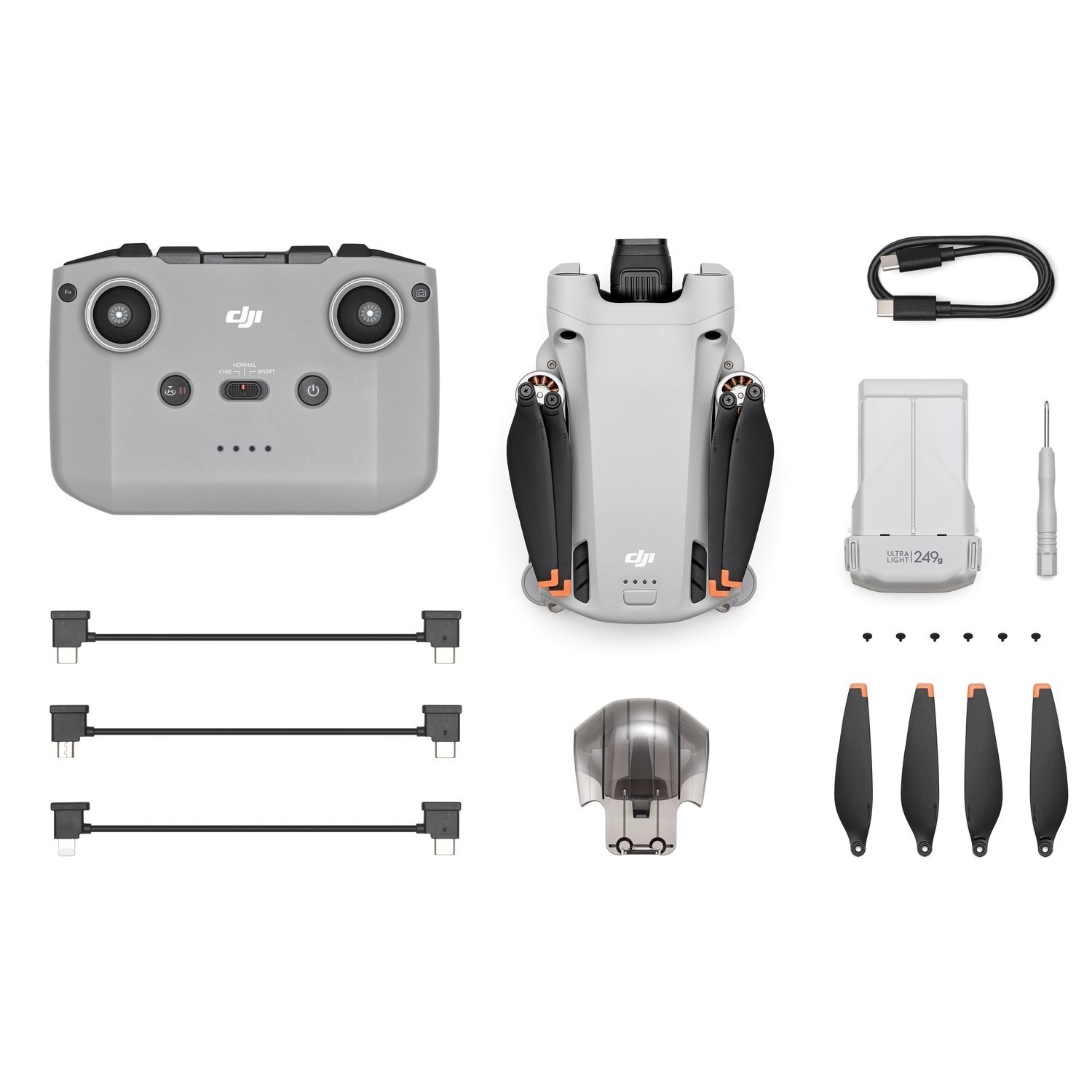 DJI Mini 3 Fly More Combo (Standard RC), Drones